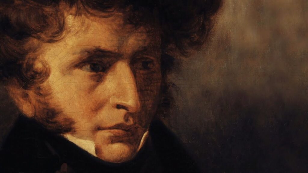 Portrait du compositeur Hector Berlioz