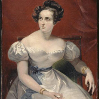 Portait d'Harriet Smithson par Claude-Marie Dubufe