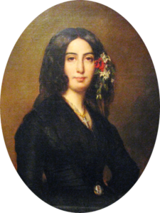 Le portrait de George Sand, peint par Charpentier