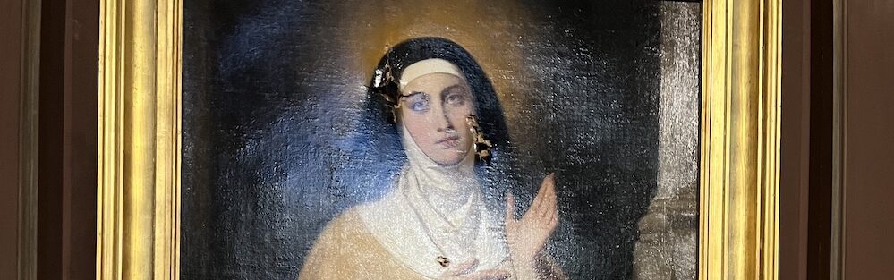 Thérèse d'Avila, peint par Henri de Caisne