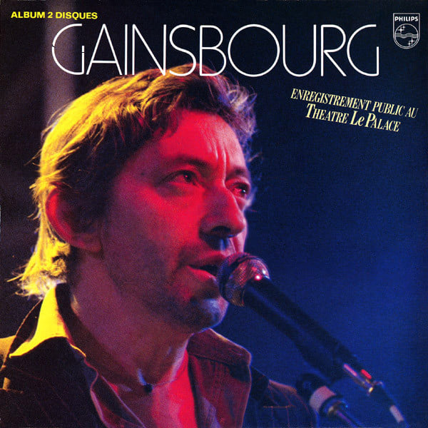 Disque Live de Gainsbourg au Palace