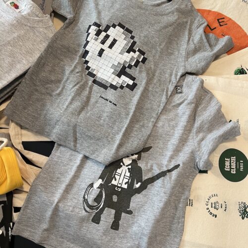 Des tee-shirts sérigraphiés pour enfants