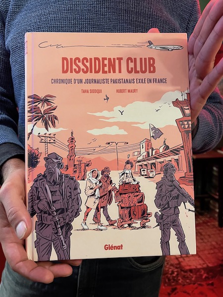 Couverture de la BD "Dissident Club" éditée chez Glénat