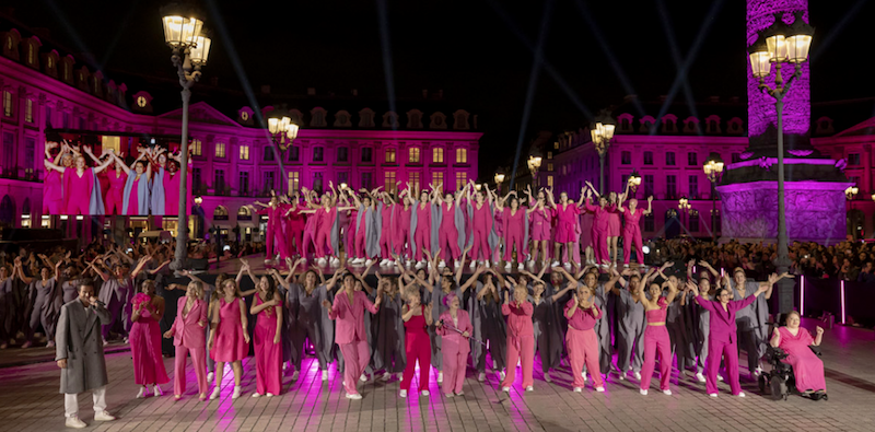 Lancement de la campagne Octobre Rose place Vendôme