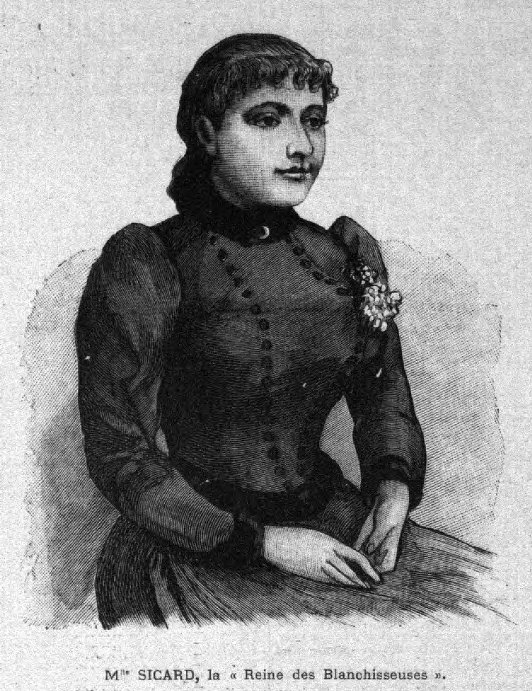 Gravure de Louise Sicard