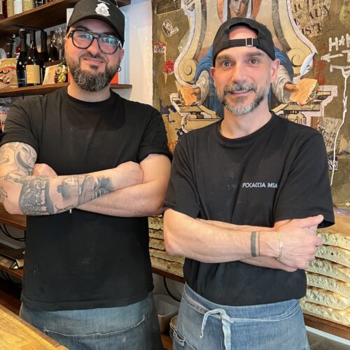 Paulo et Enzo, les deux associés de Focaccia Mia