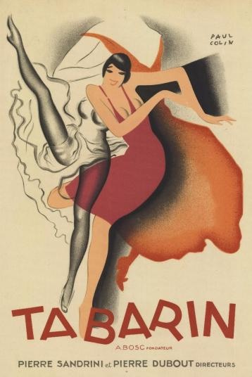 Affiche du Bal Tabarin signé Paul Colin