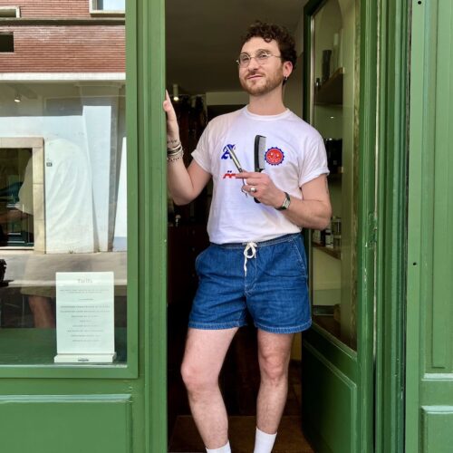 Benjamin, coiffeur chez Les Garçons Coiffeurs