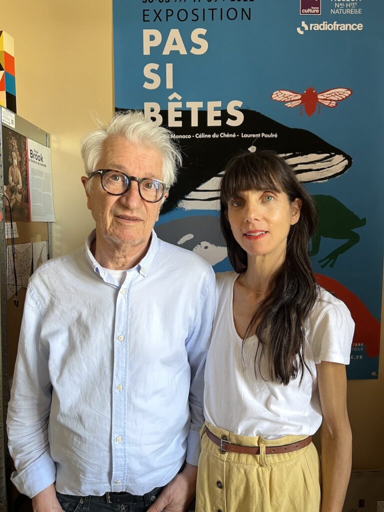 Portrait de Gérard Lo monaco et Marina Cedro dans leur atelier d'artistes