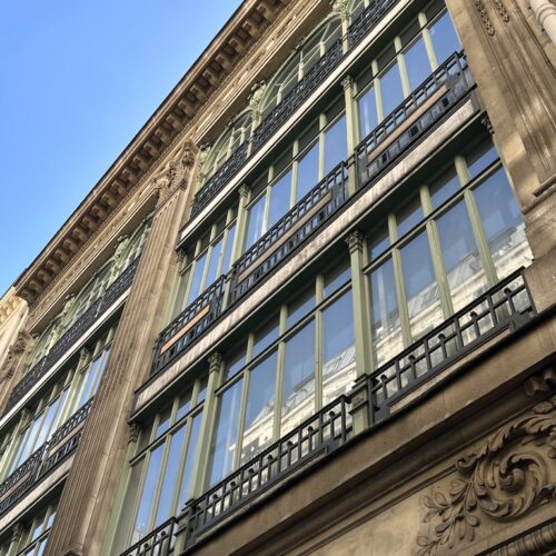 Façade de la 25 rue Bleue