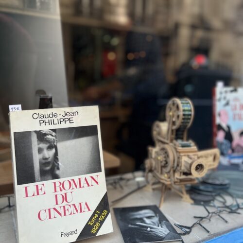 Vitrine de la Boutique Bleue.