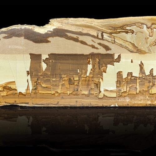 Calcaire de type paésine Val de l'Arno (Toscane, Italie)