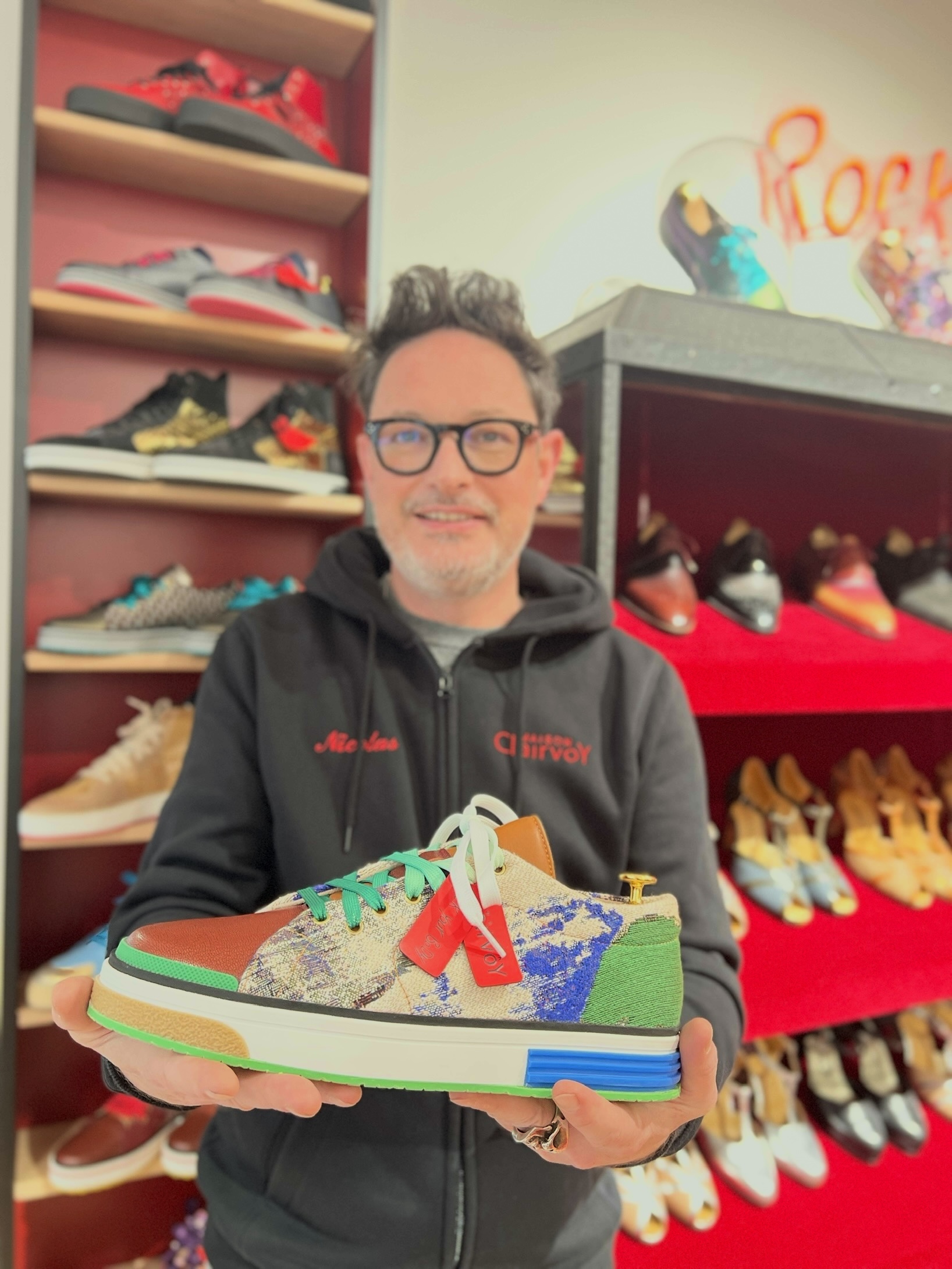 Baskets Clairvoy, des modèles commandes spéciales.