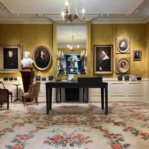 Le salon jaune Ary Scheffer