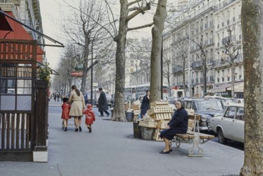 Avenue Trudaine année 70