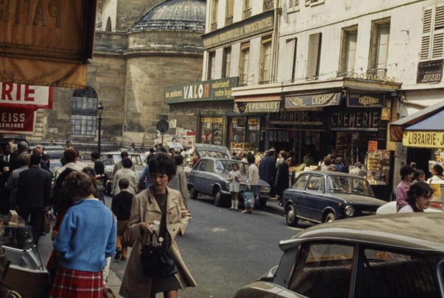 Rue des Martyrs en 1970